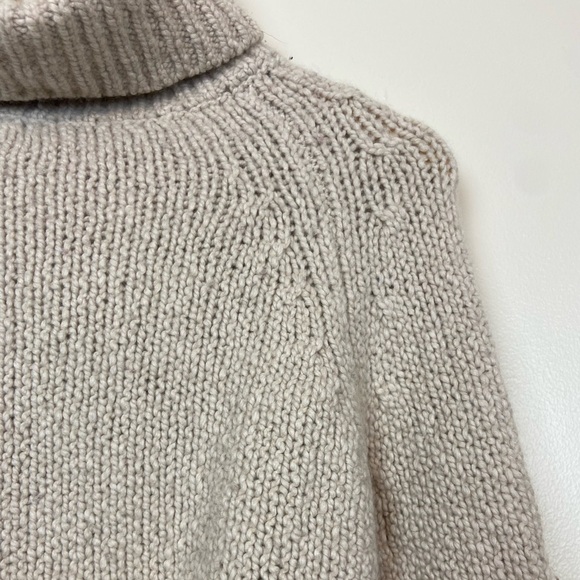 TOAST 99% CASHMERE KNIT SUPER SOFT COZY ROLL NECK SWEATER QUIET LUXURY COMFY - Picture 11 of 11